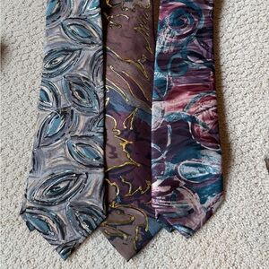 Stylish Men's Ties Set - Multicolor